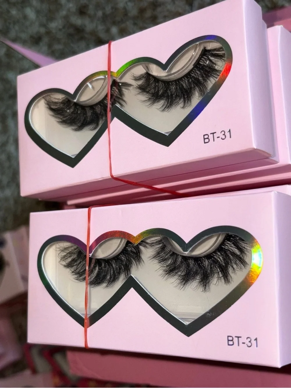 27 Pairs Dramatic Black Faux Mink Lashes - Women Accessories Lash Bundle